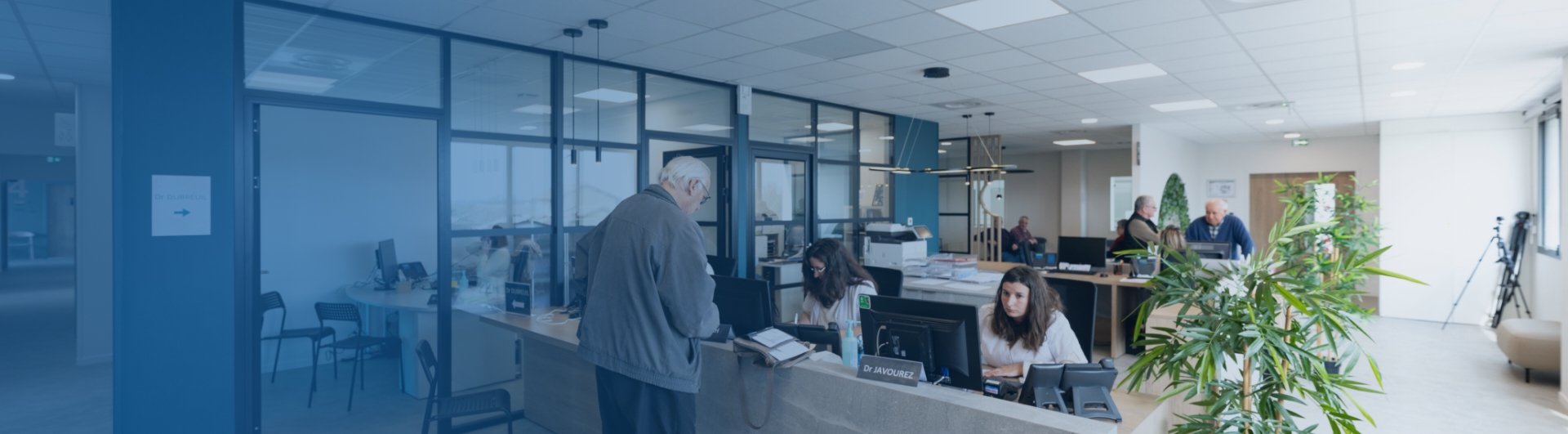 Accueil du Visiopole pour les urgences